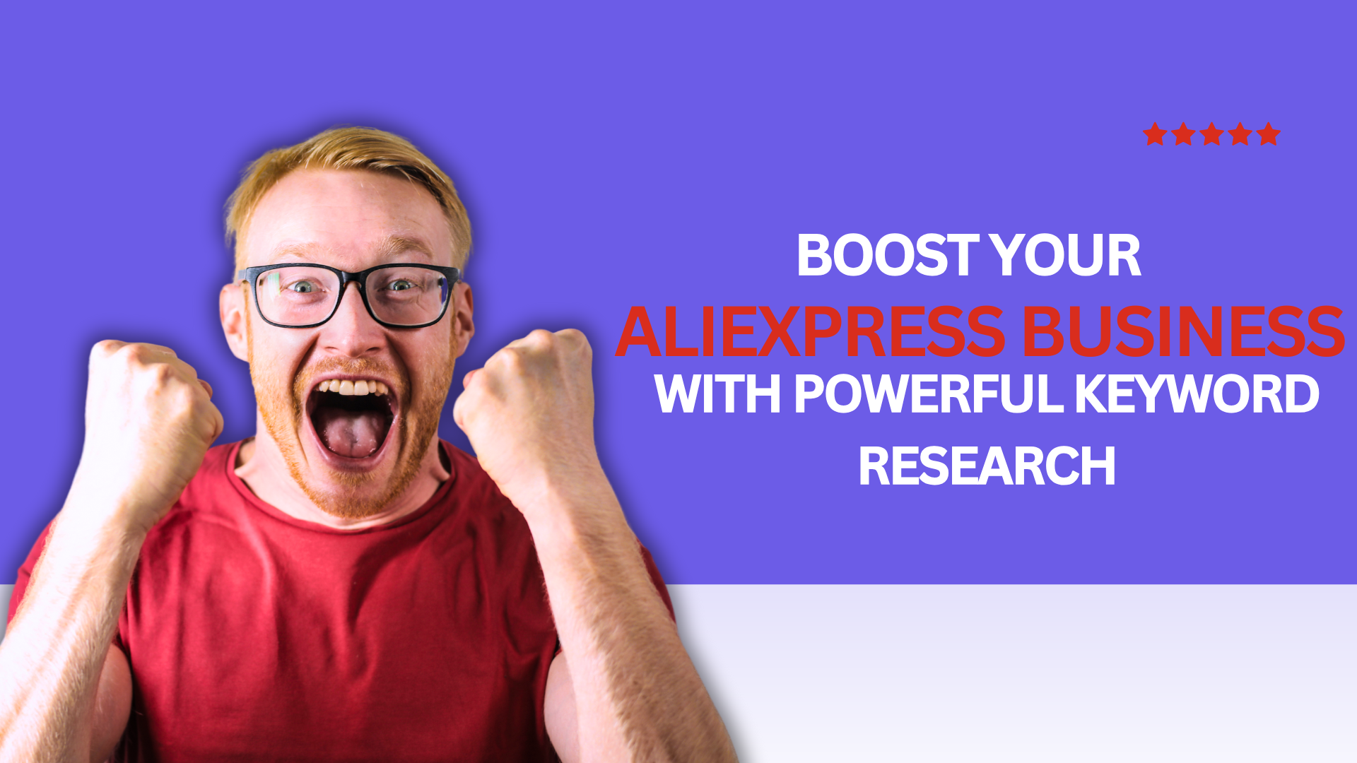 Boost your aliexpress business with powerful keyword research tool